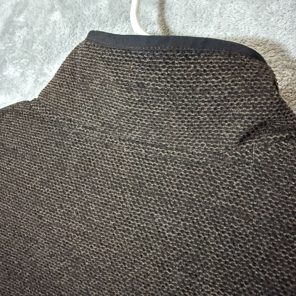 Orvis Men’s M Quarter Zip 1/4 Soft Sherpa Lined Pullover Sweater Brown - Picture 4 of 11